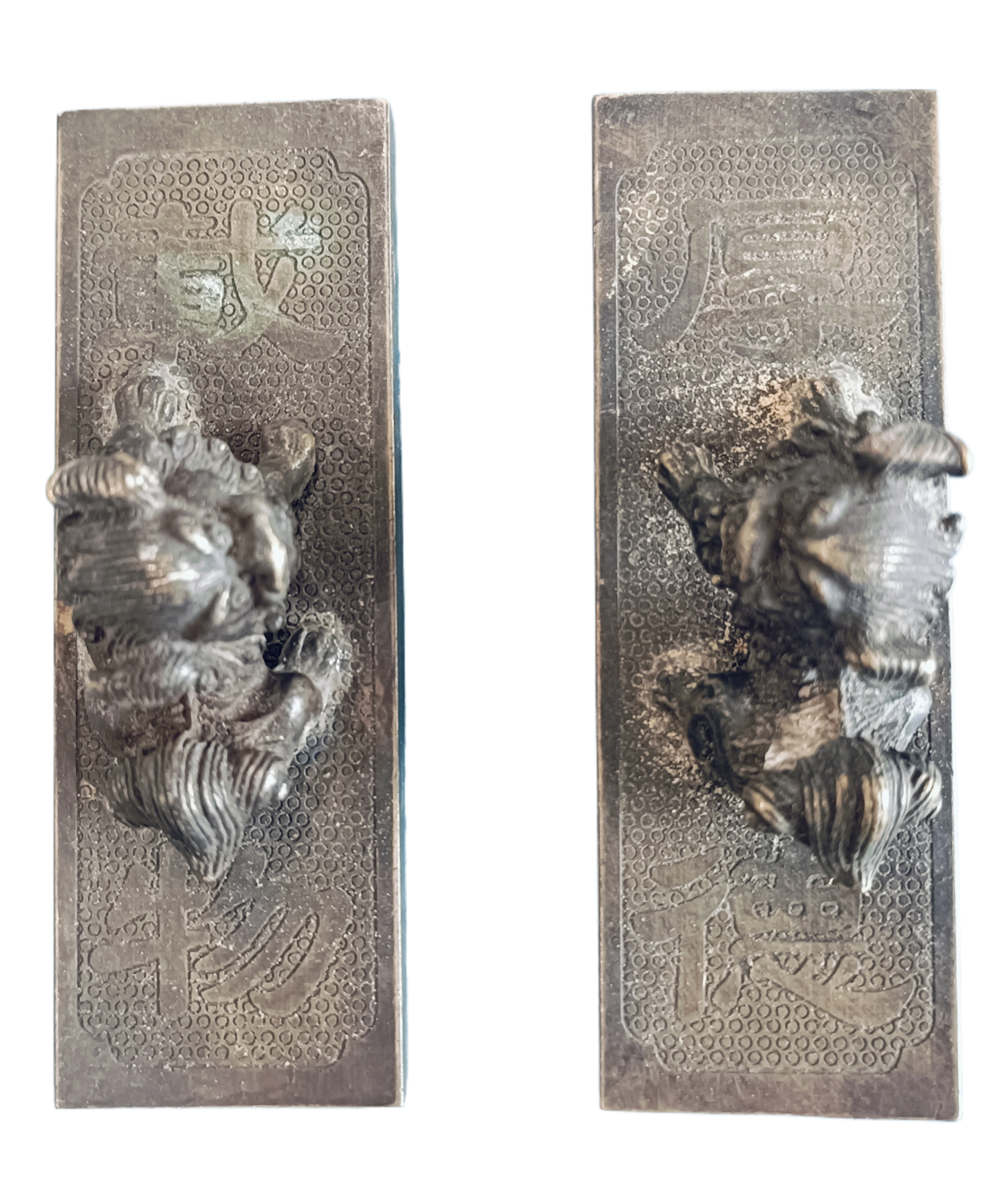 厚德载物镇纸一对